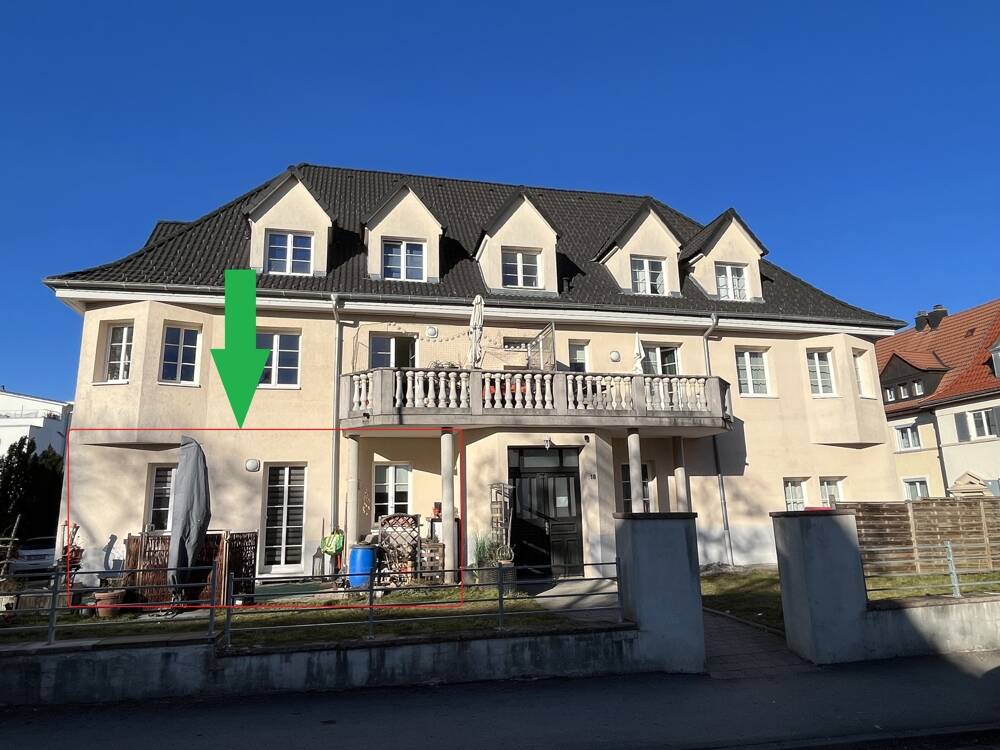 3-Zimmer-Wohnung im Erdgeschoss mit Terrasse und PKW-Stellplatz, 78628 Rottweil