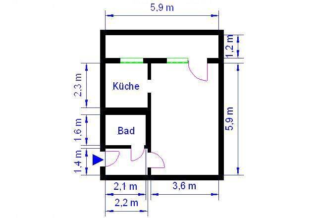 Wohnung in Magdeburg, 39130 Magdeburg (Alt Olvenstedt Großer Silberberg Neu Olvenstedt)