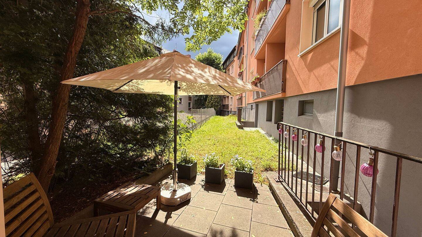 NEU! 2 Zimmer Wohnung nähe Hauptmarkt – EBK, neues Bad, Terrasse, 90403 Nürnberg (Gleißbühl Lorenz Sebald)