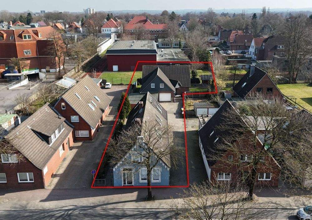 Attraktives Wohn- und Anlageensemble in zentraler Lage von Heide, 25746 Heide