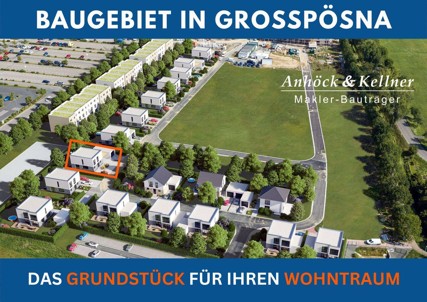 Ihr Baugrundstück in der Nähe von Leipzig, 4463 Großpösna
