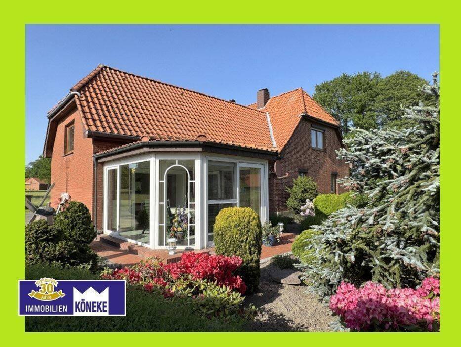 Ländliches Wohnhaus, top gepflegt, mit großem Platzangebot- Wintergarten, Balkon, Garagen!, 31621 Pennigsehl