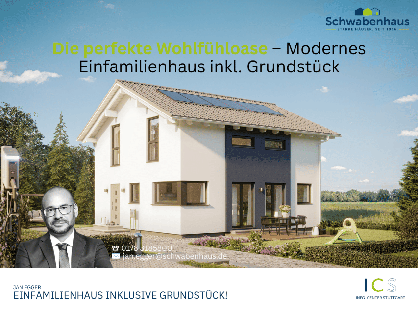 Die perfekte Wohlfühloase – Modernes Einfamilienhaus inkl. Grundstück, 72458 Albstadt