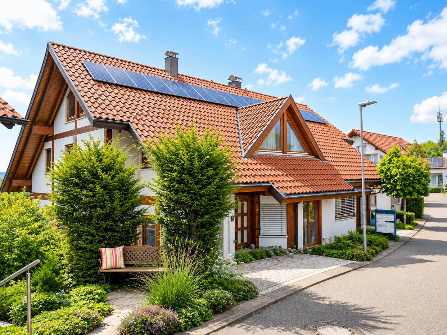 Architektenhaus mit Wow-Faktor: Wohnhaus mit 3 Einheiten in Traumlage, 71287 Weissach