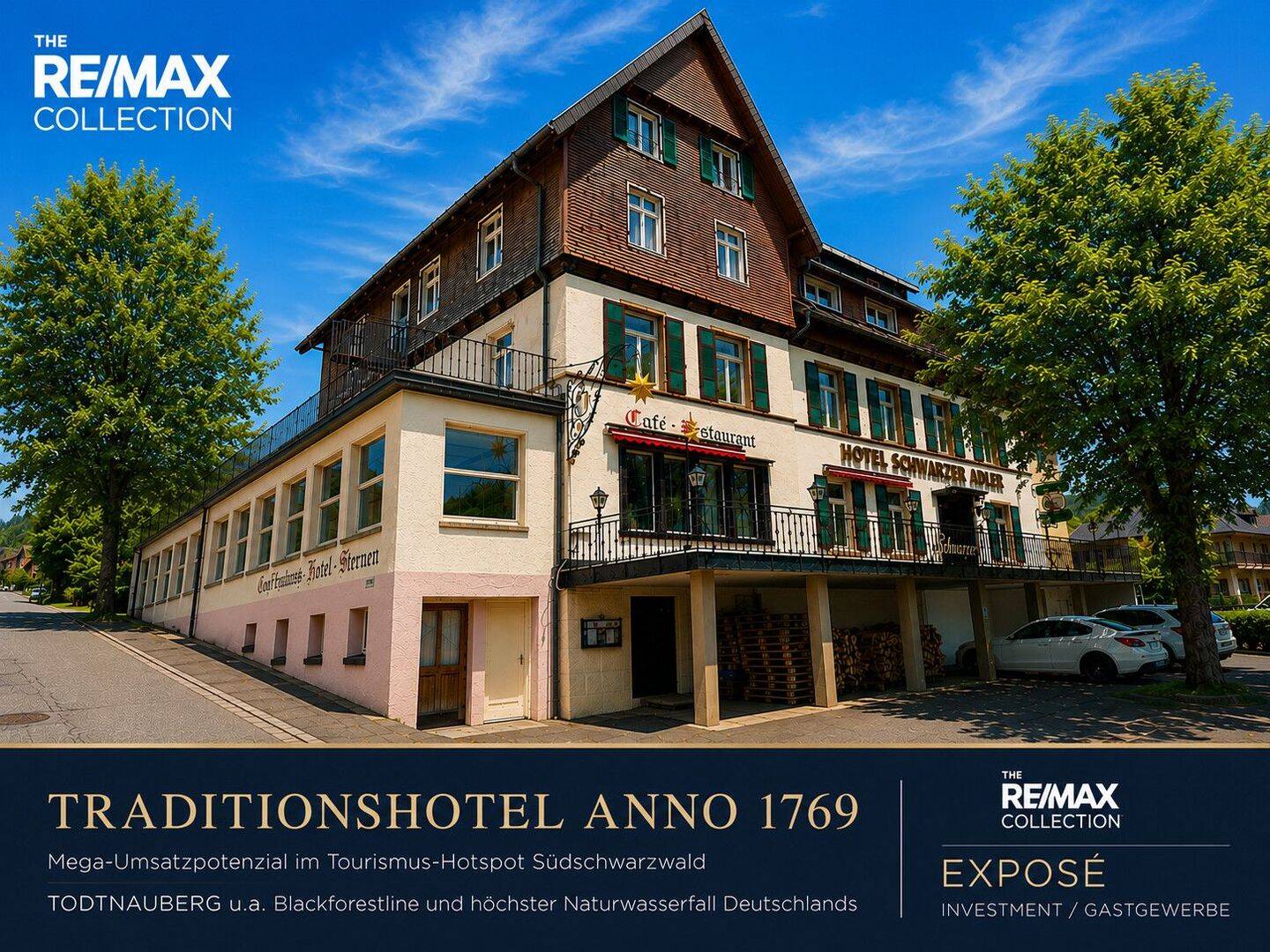 MEGA-UMSATZPOTENZIAL im Tourismus-Hotspot Südschwarzwald: Traditionshotel Anno 1769 in Traumlage, 79674 Todtnau