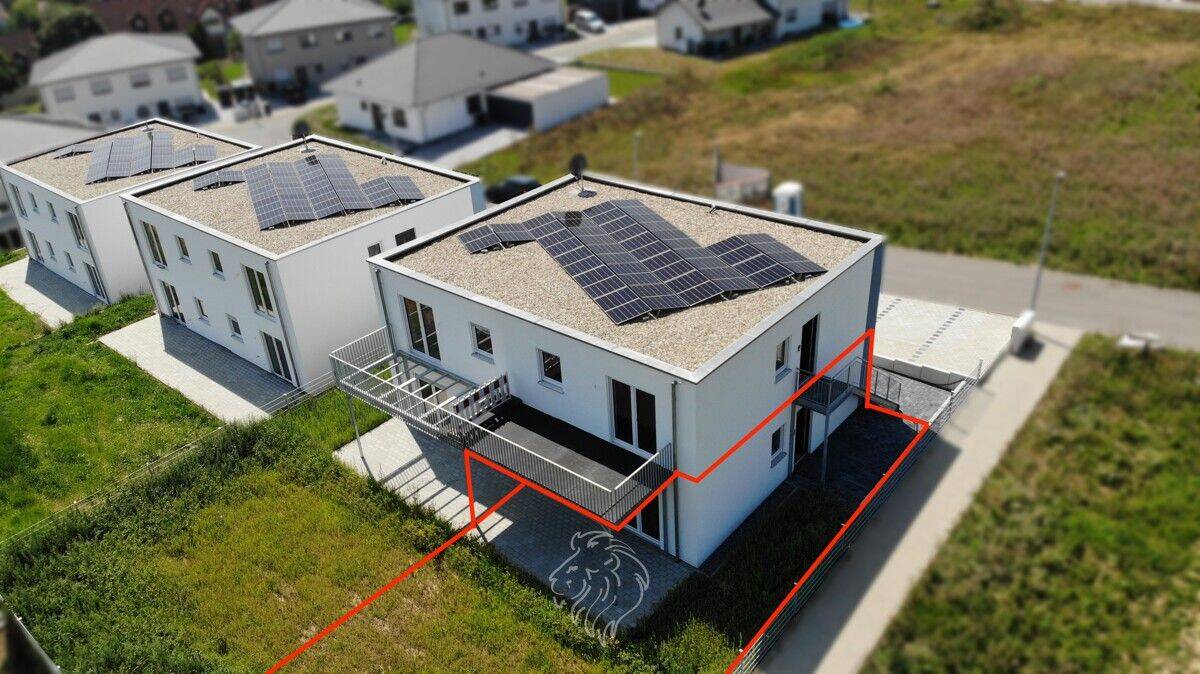 Top-Energieeffizienz trifft Komfort: Neubauwohnung mit Terrasse; KFW-55 Förderung, 74736 Hardheim