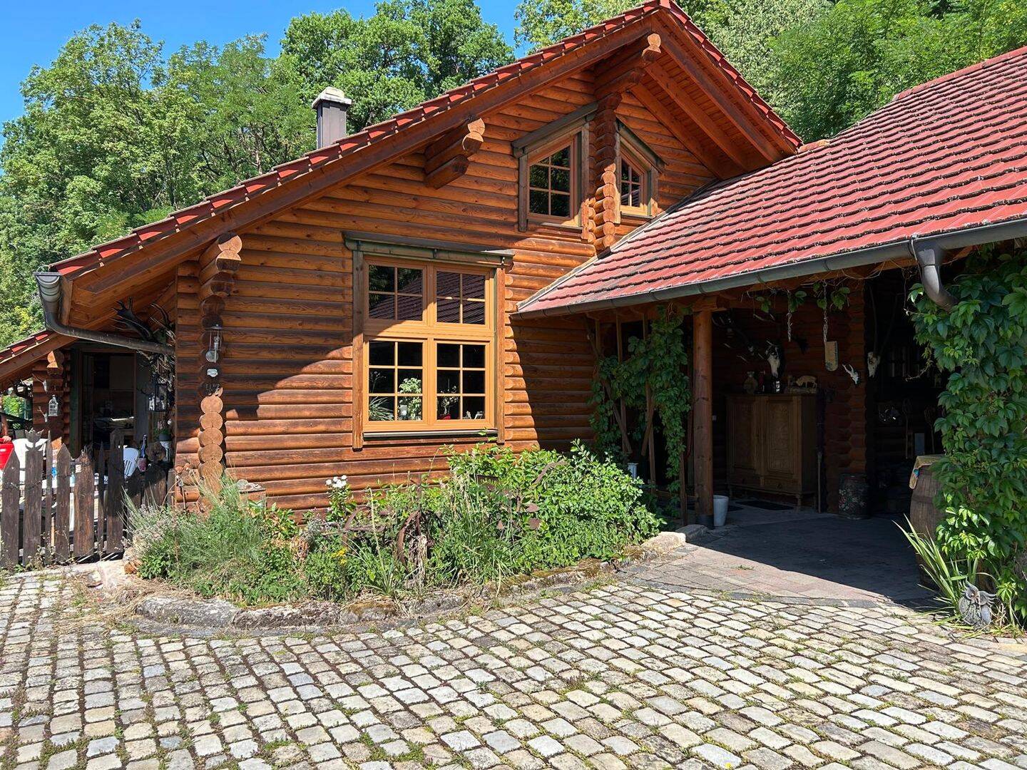 Exkl. HONKA Holz Blockhaus 128qm/2128qm Galerie Doppelgarage Kamin Provision Frei, 90599 Dietenhofen