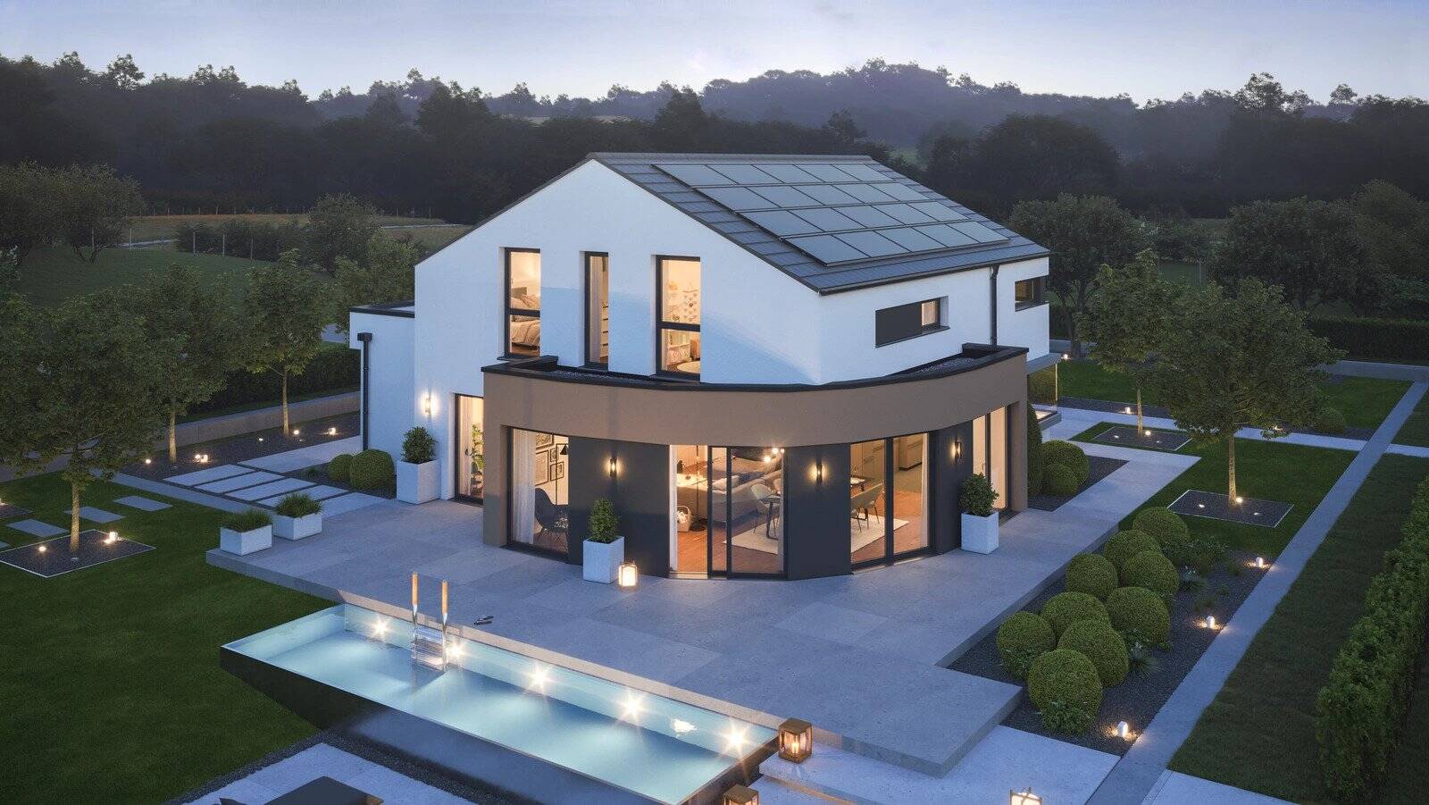 Platz für alle! Exklusiver lichtdurchfluteter Neubau aus dem Hause BIEN ZENKER inkl. Baugrundstück, 67583 Guntersblum