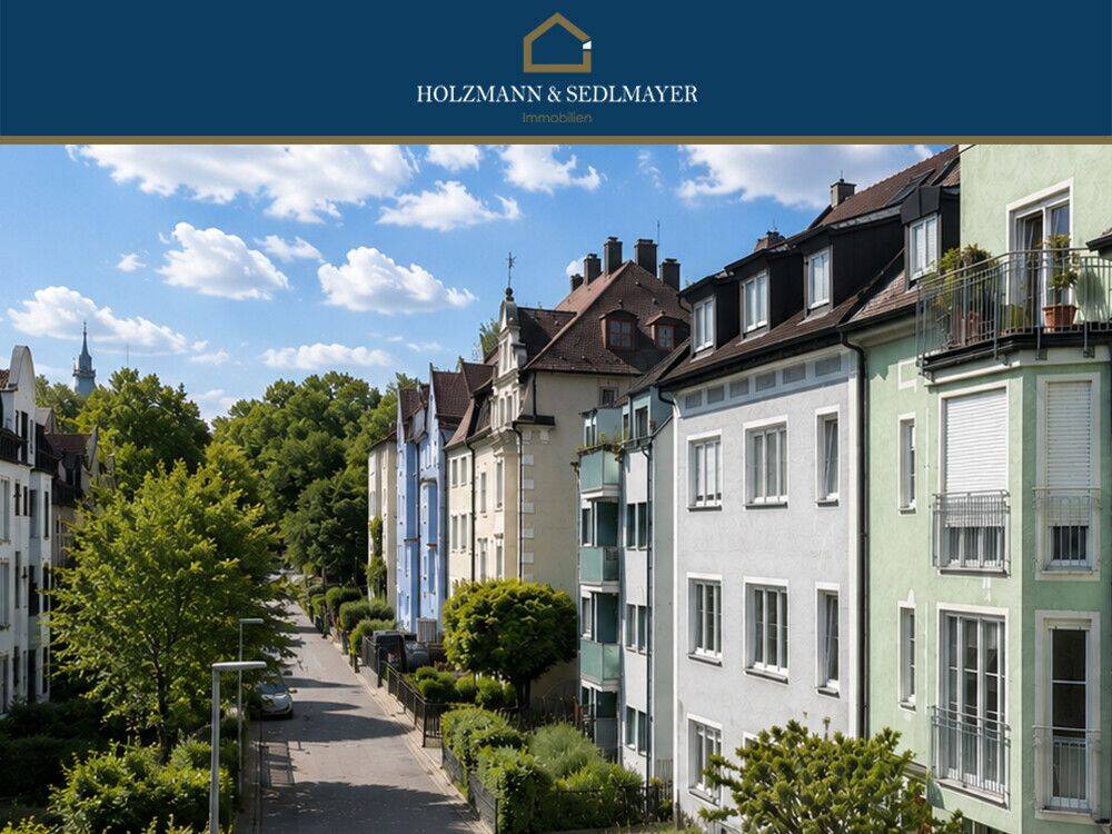 Altstadt und Isar vor der Haustür: 4,5-Zimmer-Altbau-Wohnung im Landshuter Zentrum, 84034 Landshut (Münchnerau Nikola West)