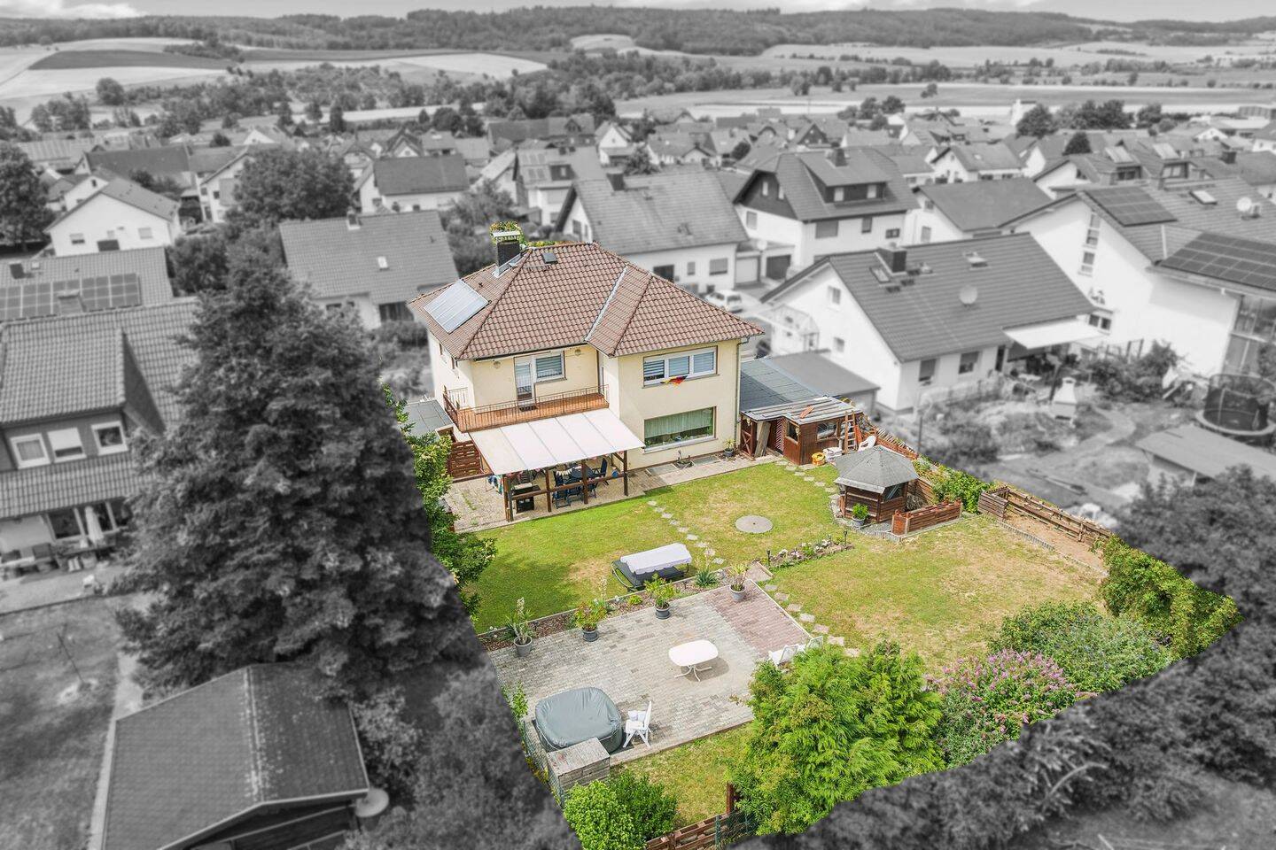 Attraktives Einfamilienhaus, vermietet in beliebter Wohnlage wartet auf Sie!, 63695 Glauburg
