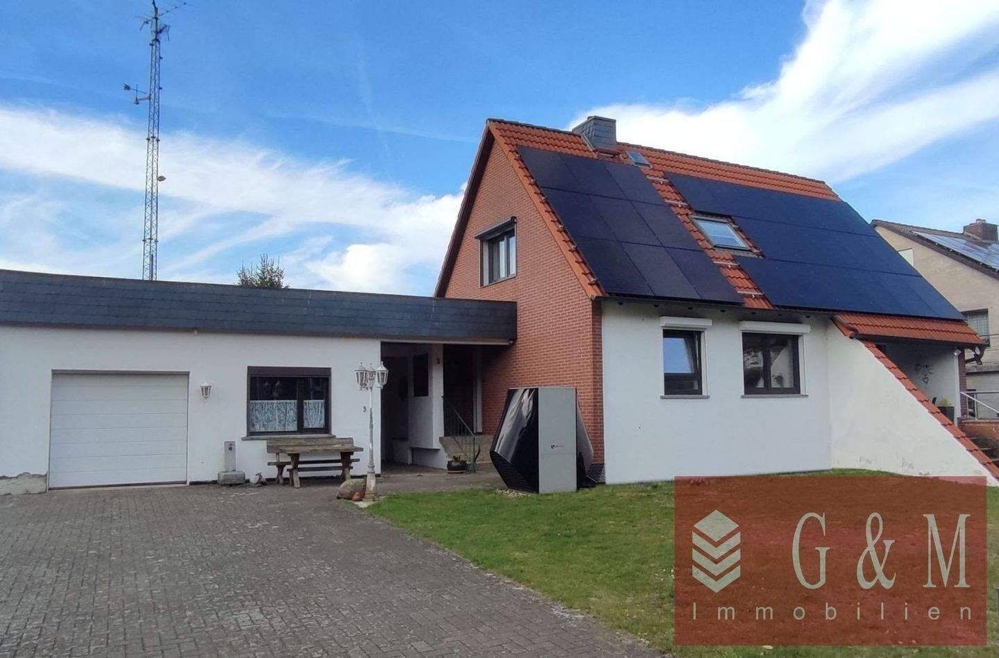 Wedemark-Resse: Sanierte Doppelhaushälfte mit Solar und Wärmepumpe, Energieeffizienzklasse A, 30900 Wedemark