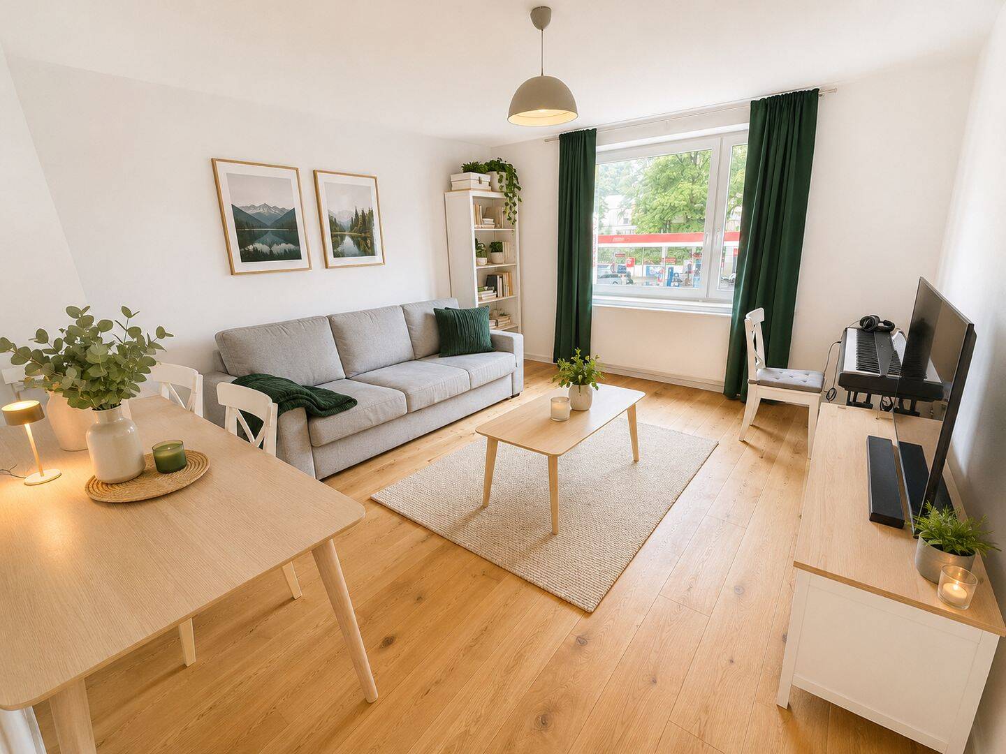 Neuwertige, hochwertig möblierte 60 m² Wohnung nahe dem Aachener Ponttor