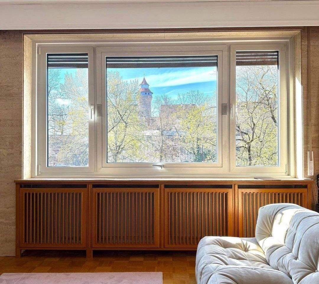 Exklusives wohnen mit unverbaubarem Blick auf die Burg, 90408 Nürnberg (Großreuth h. d. Veste Gärten h. d. Veste Maxfeld Nordbahnhof Sankt Johannis)