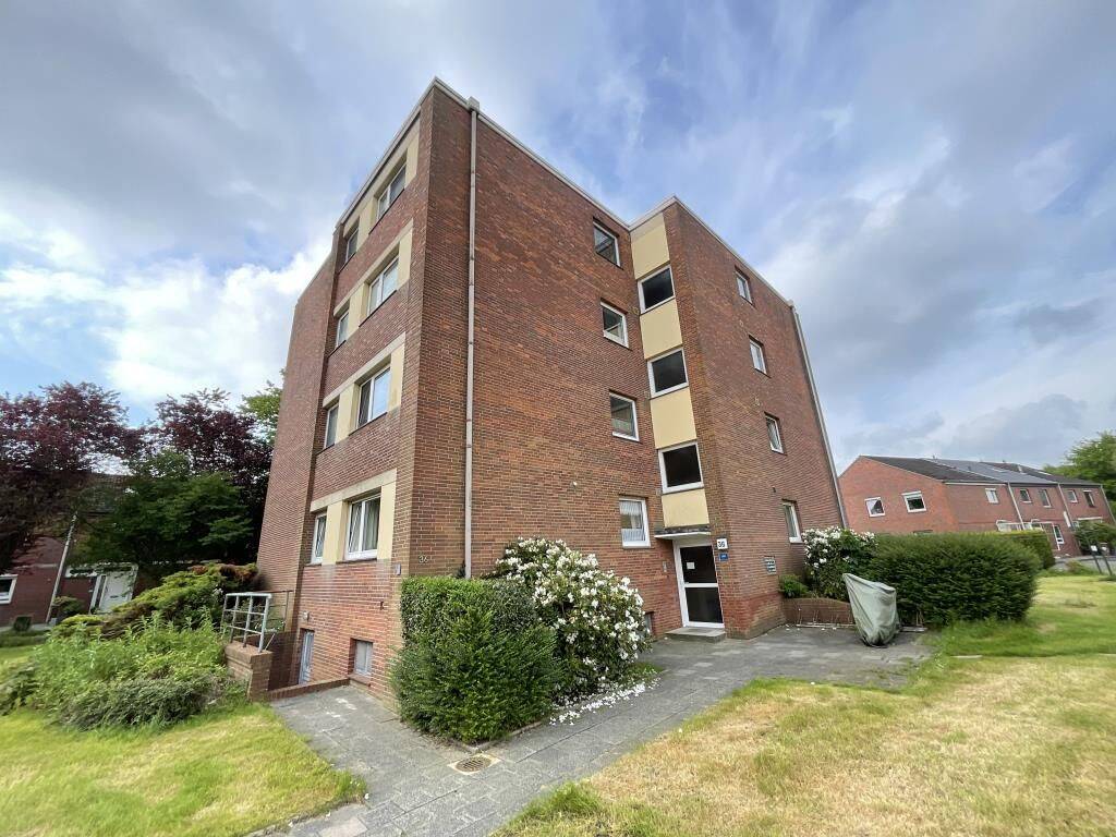 Modernisierte Balkonwohnung im Erdgeschoss mit ebenerdiger Dusche im Wiesenhof zu vermieten!, 26389 Wilhelmshaven