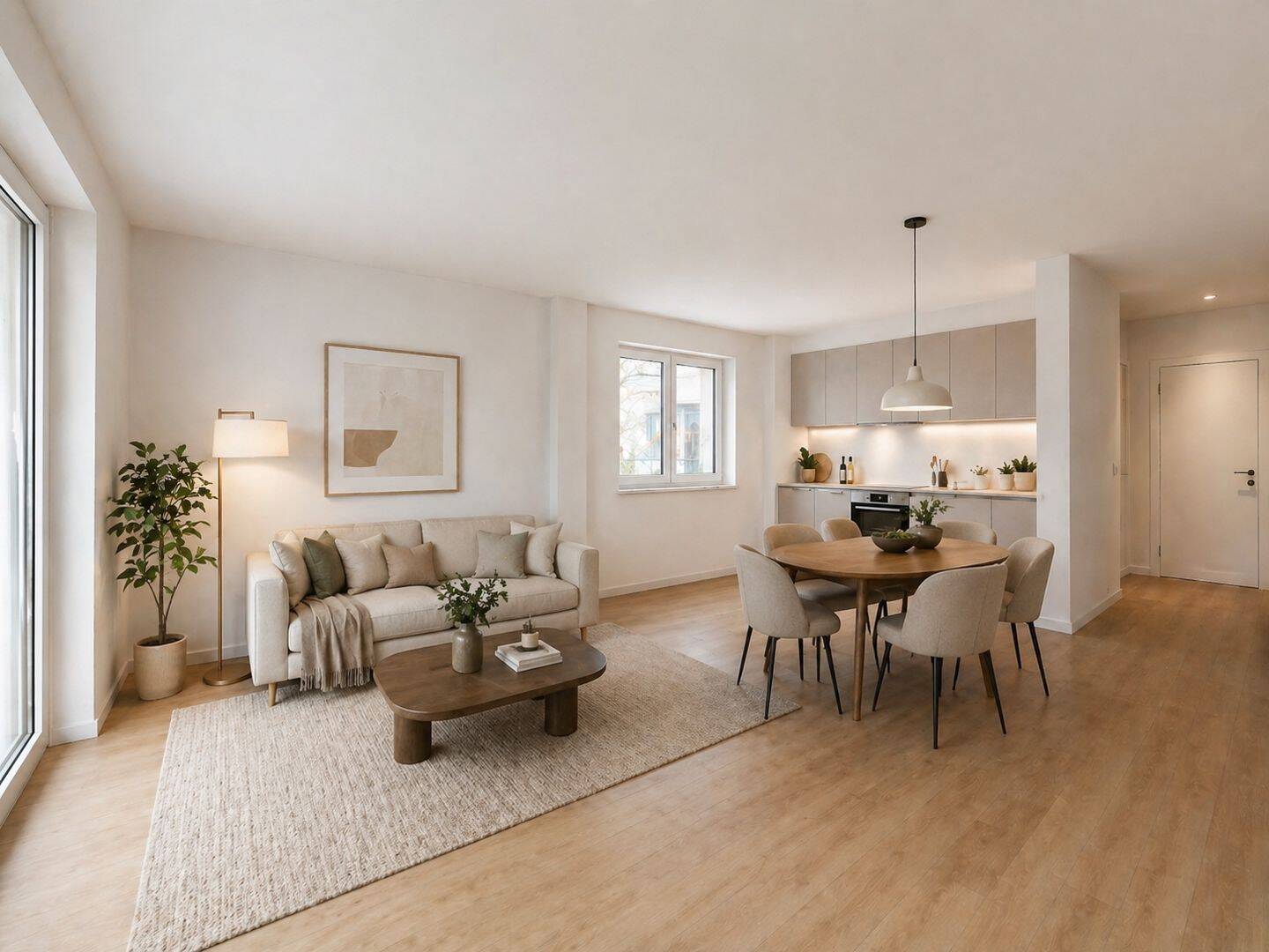 Provisionsfreie Neubauwohnung mit Südwest-Balkon, Klimaanlage & 2 TG-Stellplätzen, 14532 Stahnsdorf