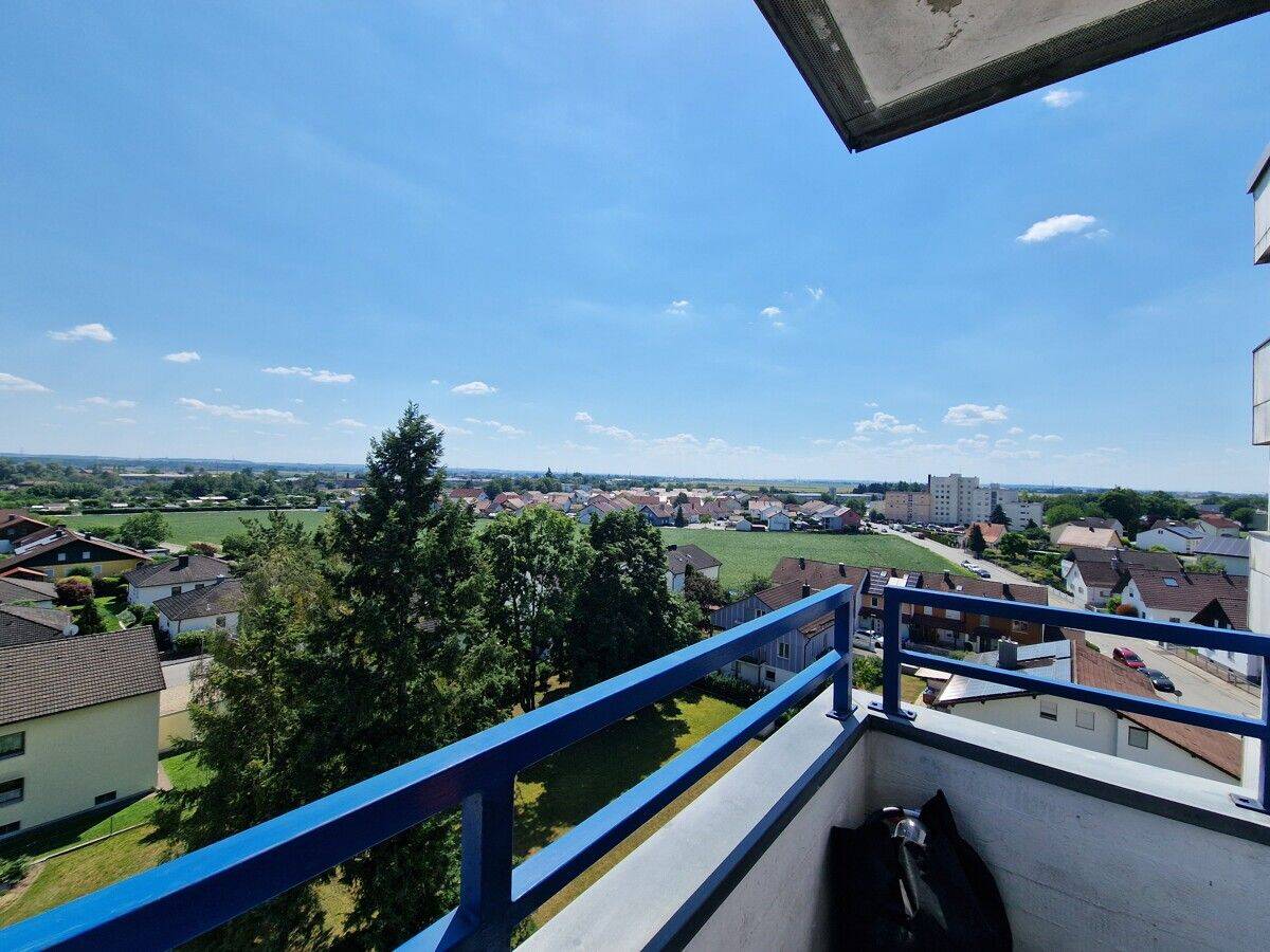 “Single Wohnung” in Plattling mit Blick über die Stadt, 94447 Plattling