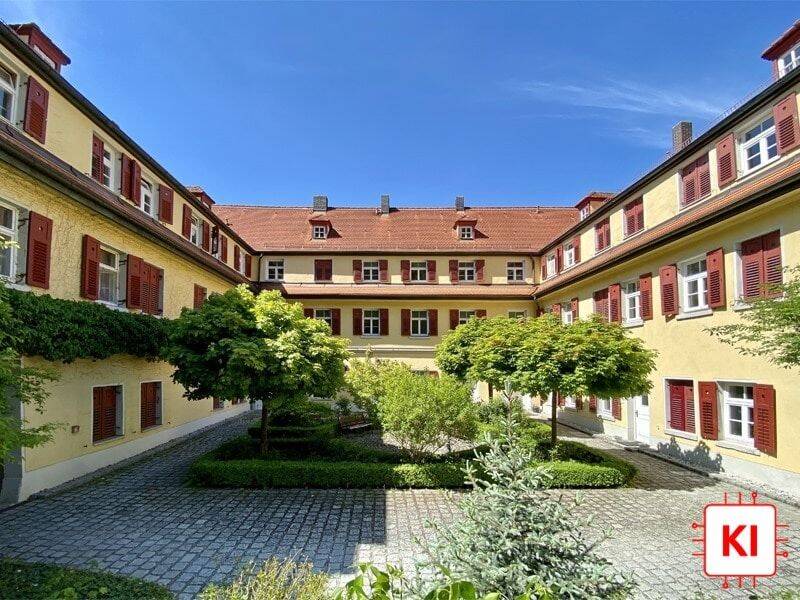 Vermietete 1-Zimmer-Wohnung im denkmalgeschütztem Gebäude, 93161 Sinzing