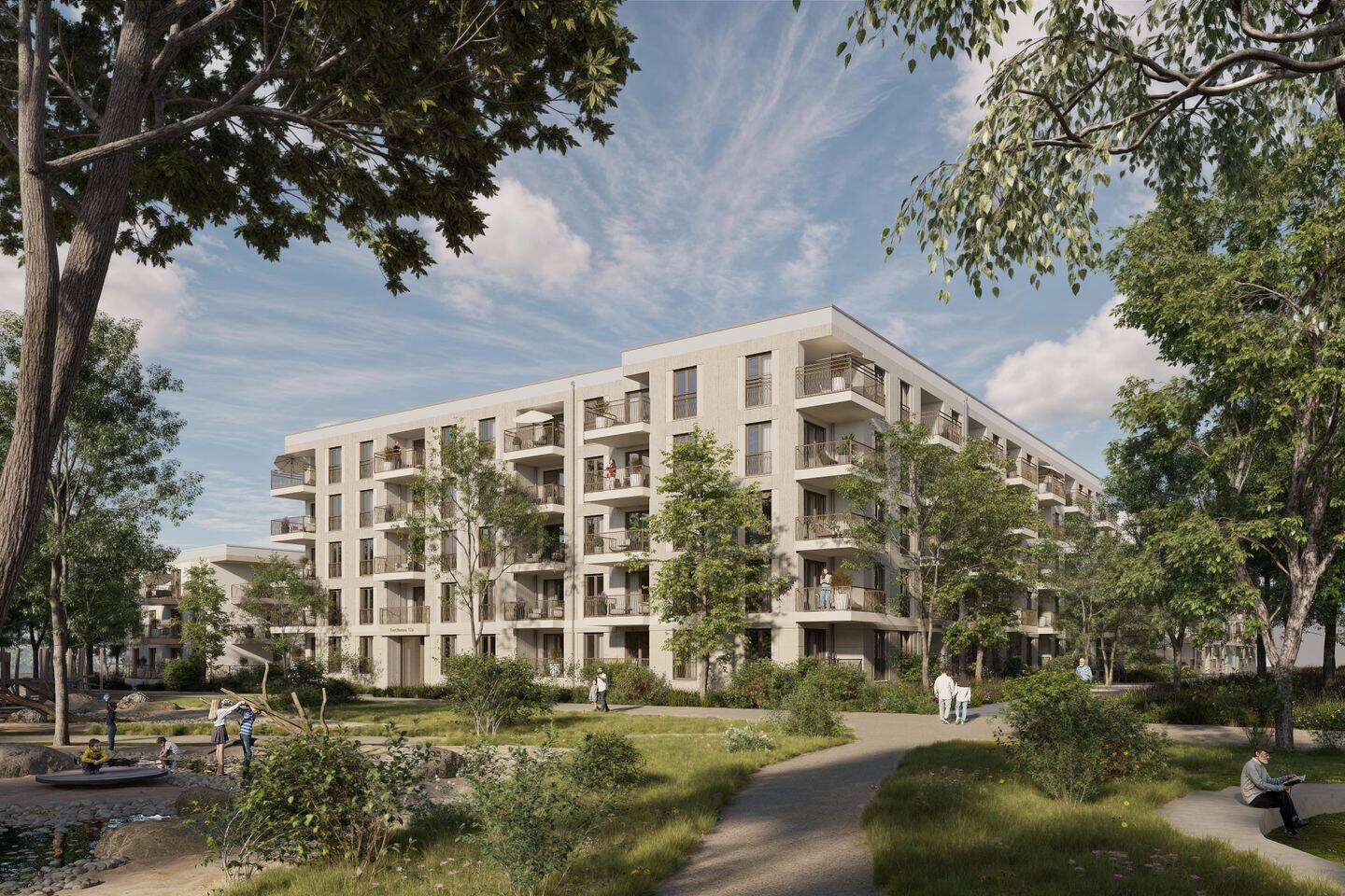 Traumhafte 2-Zimmer Wohnung mit Balkon – 80995 München – Bild 1 von 3
