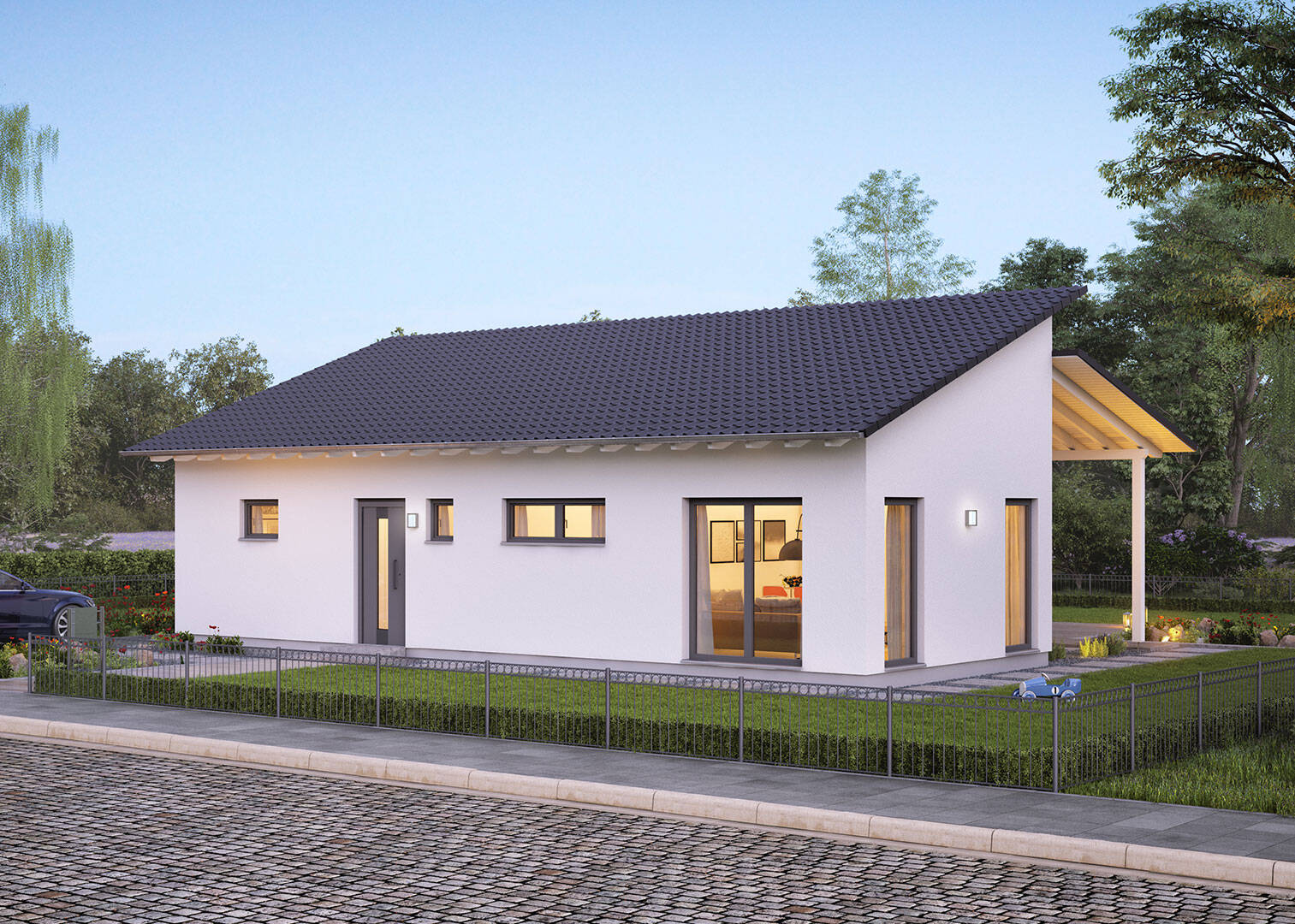 Bungalow, barrierefrei mit 108 m² in Langern – KfW 55, 31592 Stolzenau