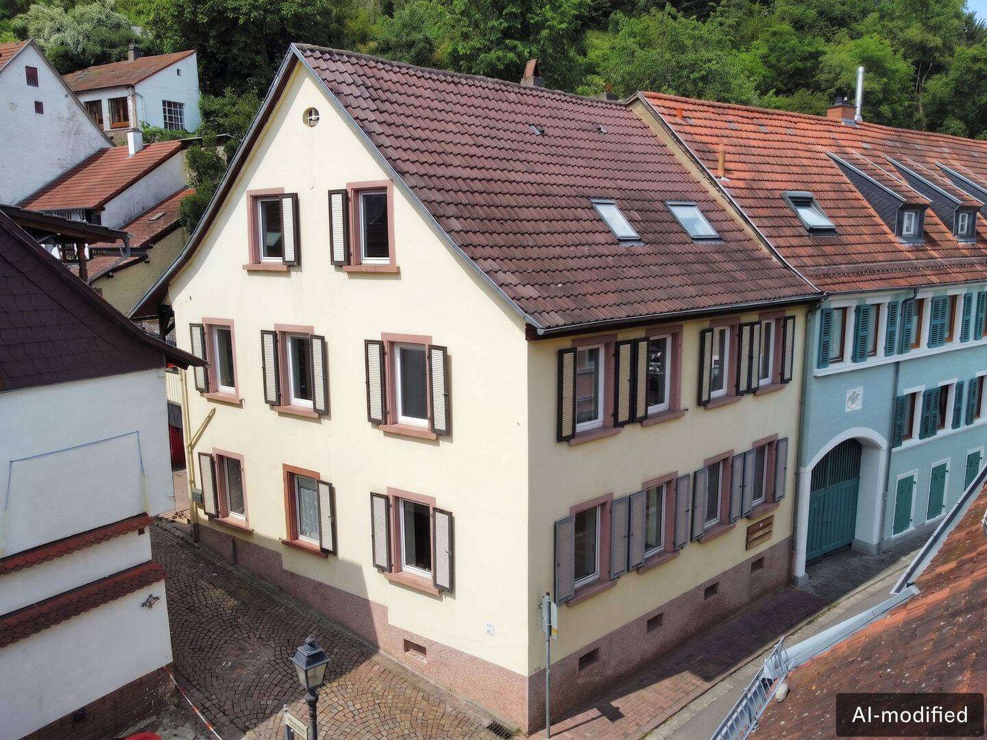 Stadthaus von 1832 im historischen Stadtkern von Wolfstein, 67752 Wolfstein