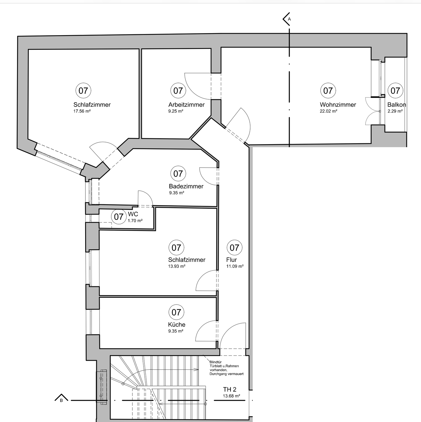 INVEST | 4-Zimmer-Altbauwohnung in Charlottenburg – nahe dem Walter-Benjamin-Platz! (vermietet), 10629 Berlin (Charlottenburg-Wilmersdorf Charlottenburg)