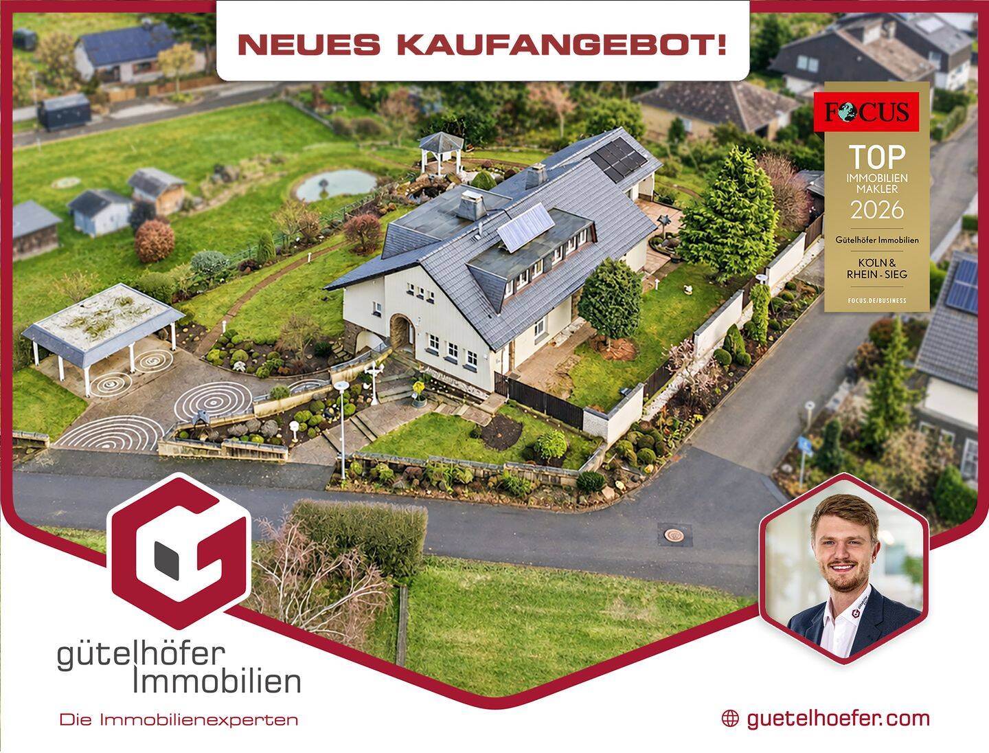 Exklusives Anwesen mit Innenpool und Weitblick über die Voreifel auf einem 1.786m² Traumgrundstück!, 53359 Rheinbach