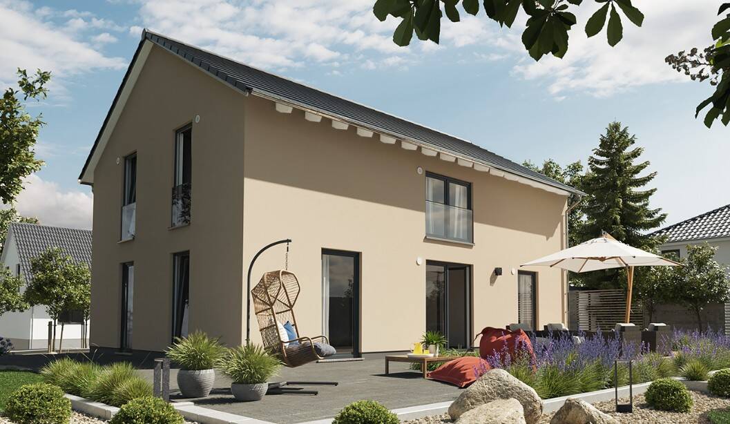 MODERNES LANDHAUS mit familienfreundlichem Grundstück und schon alles dabei. Massiv gebaut. 158 m². Individuelle Planung., 95503 Hummeltal