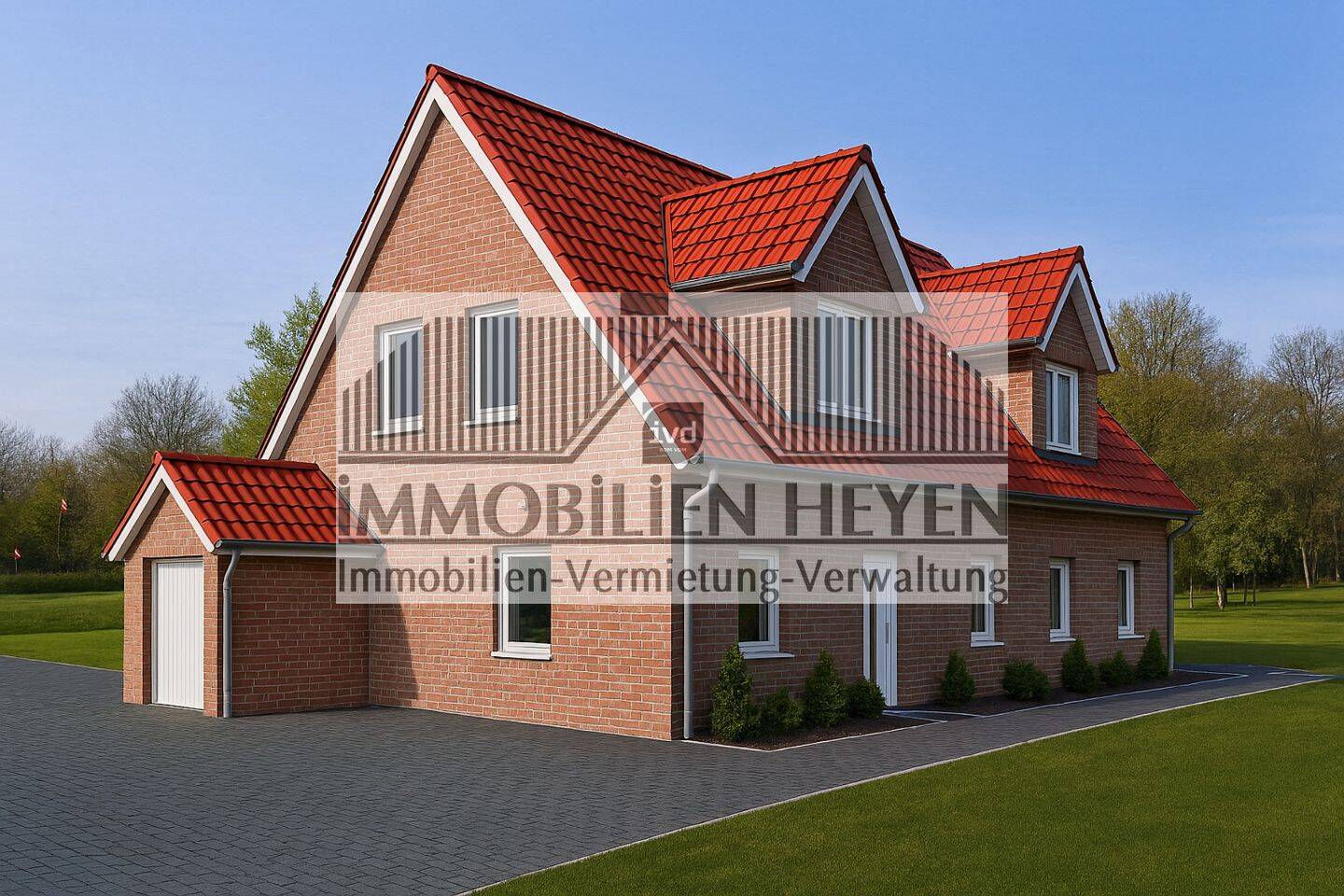 Moderne Neubau-Eigentumswohnung im KfW-55-Standard – Whg 1 ruhige Lage nahe dem Ersten-Wiek-See in Papenburg-Obenende (Fertigstellung 2026), 26871 Papenburg