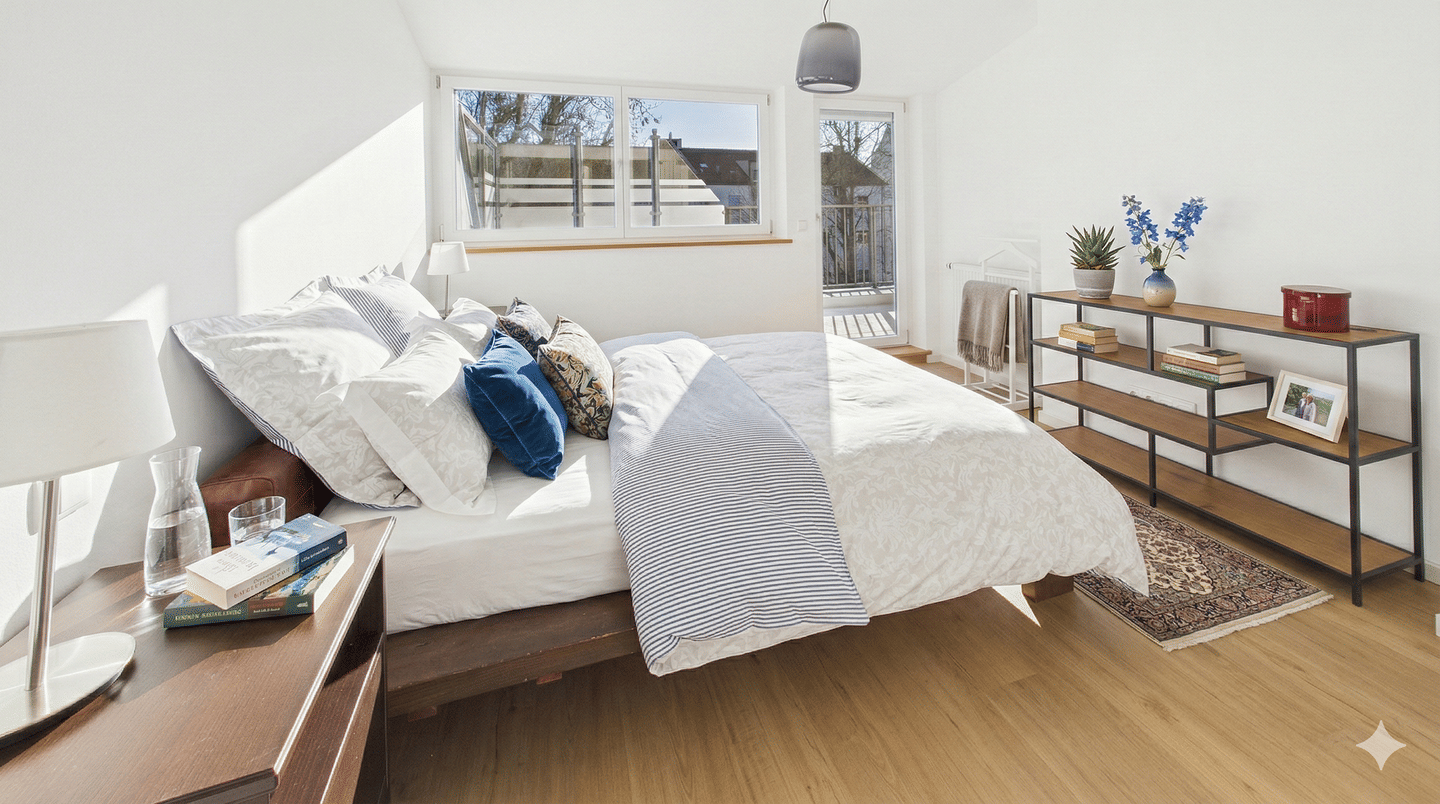 Urbaner Wohntraum – Möblierte 4-Zimmer-Wohnung mit Dachterrasse & stilvollem Ambiente, 81673 München (Berg am Laim)