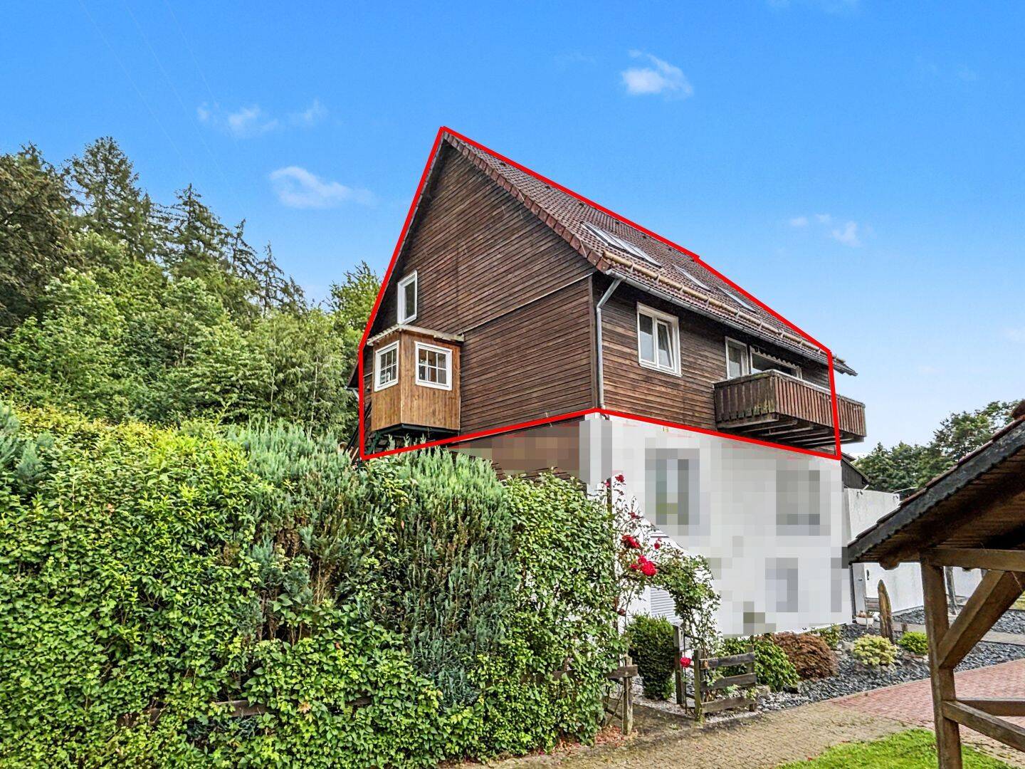 Helle 6 – Zimmer – Maisonette – Eigentumswohnung mit Balkon und Garten in Bad Grund, 37539 Bad Grund (Harz)