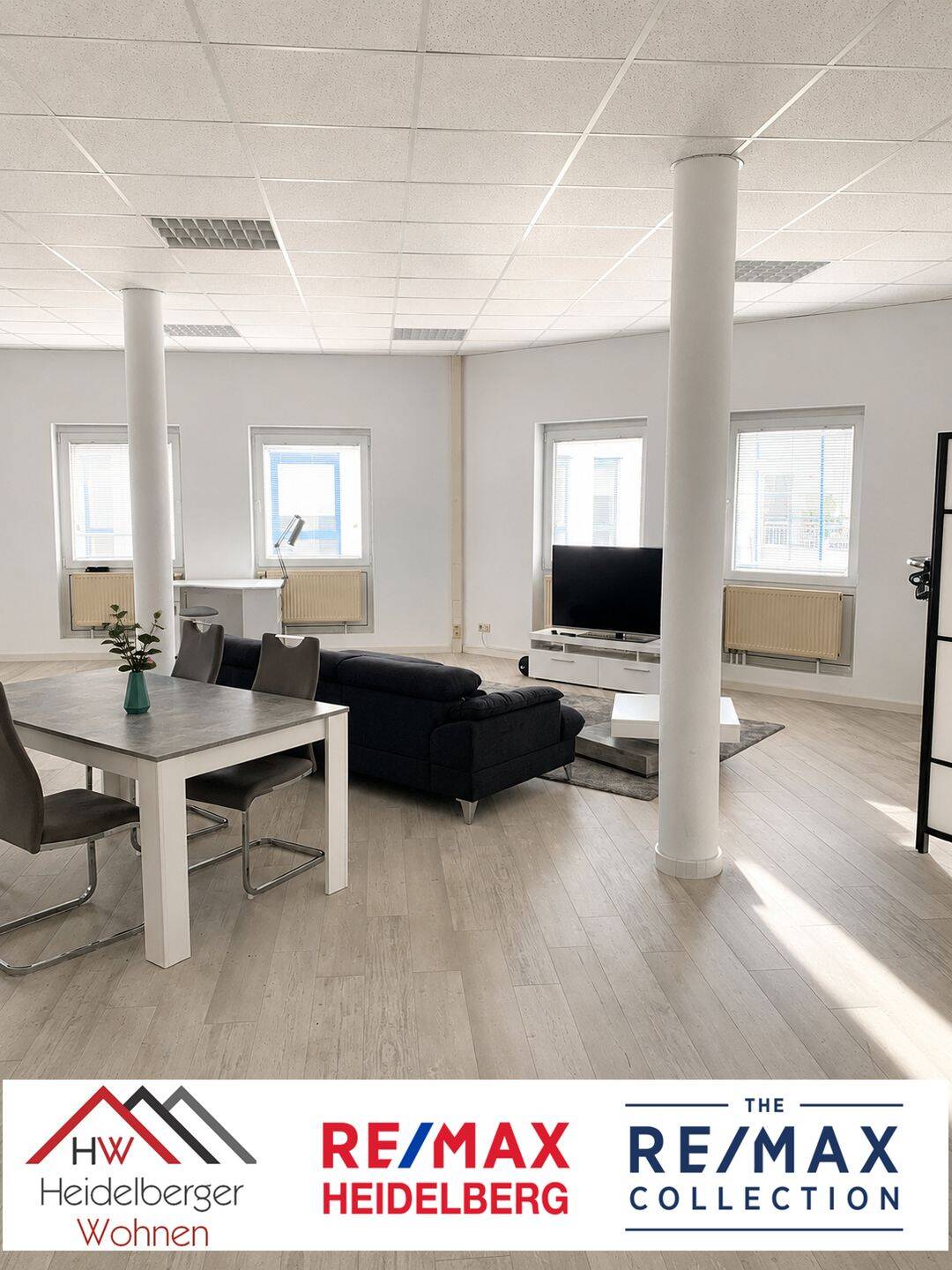 Lichtdurchflutetes 120 m² Loft mit offenem Wohnkonzept, Küche & Stellplatz in ruhiger Lage, 68789 St. Leon-Rot (Sankt Leon)