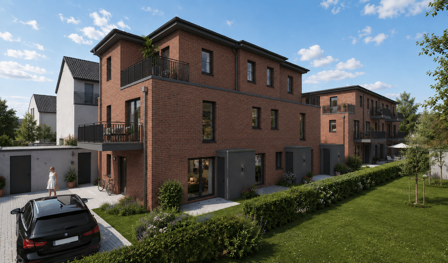 Nachhaltig & modern: 2-Zimmer-Neubauwohnung mit Balkon im KFW 40 QNG Standard, 26131 Oldenburg (Oldb) (Bloherfelde Eversten)