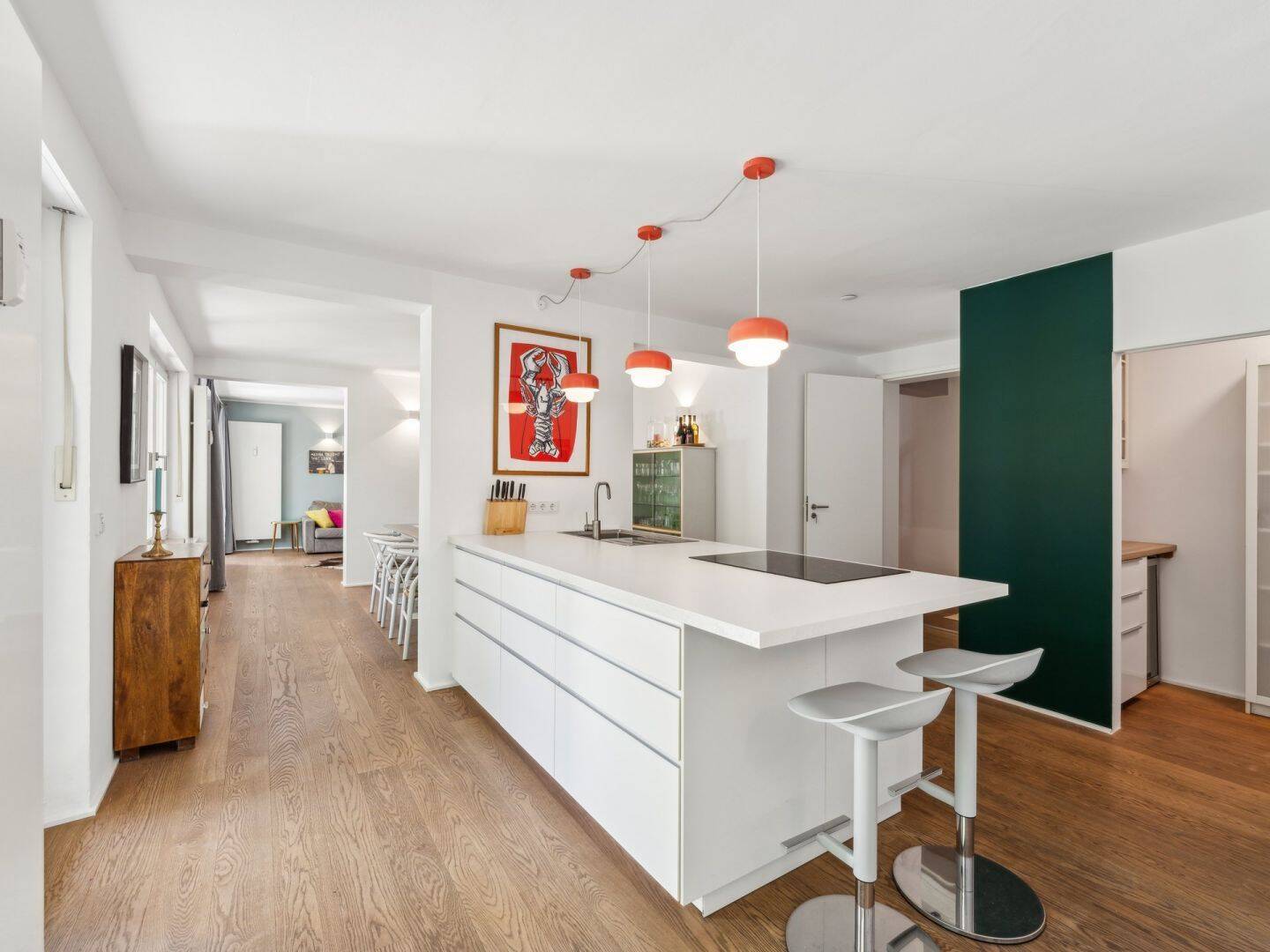 Luxuriöse zweigeschossige Gartenwohnung mit Traumgarten in Bestlage von München, 80637 München (Moosach Neuhausen-Nymphenburg)