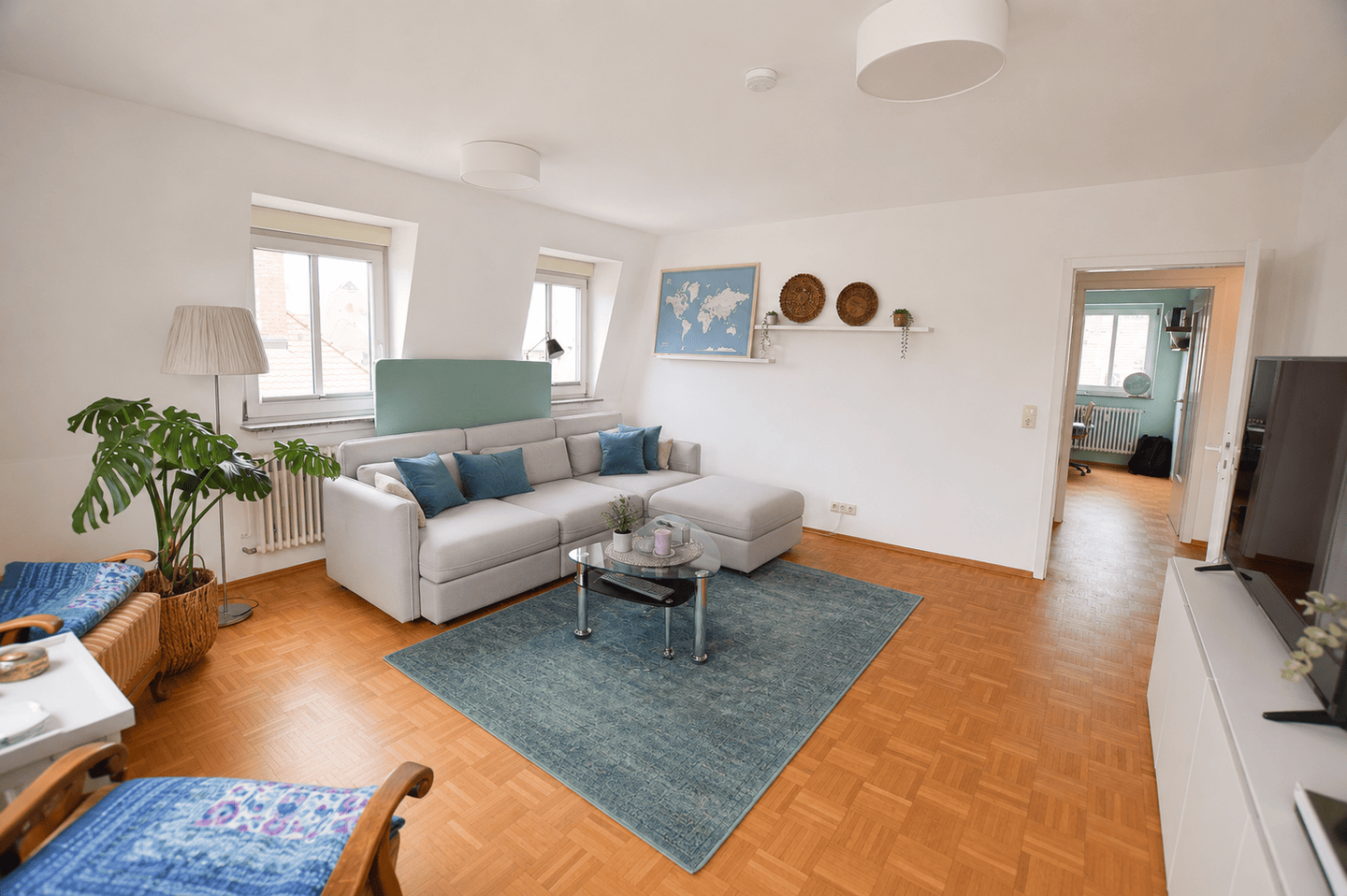 Helle 3-Zimmer Wohnung nähe Uniklinik, 97080 Würzburg (Altstadt Dürrbachau Grombühl Oberdürrbach Unterdürrbach)