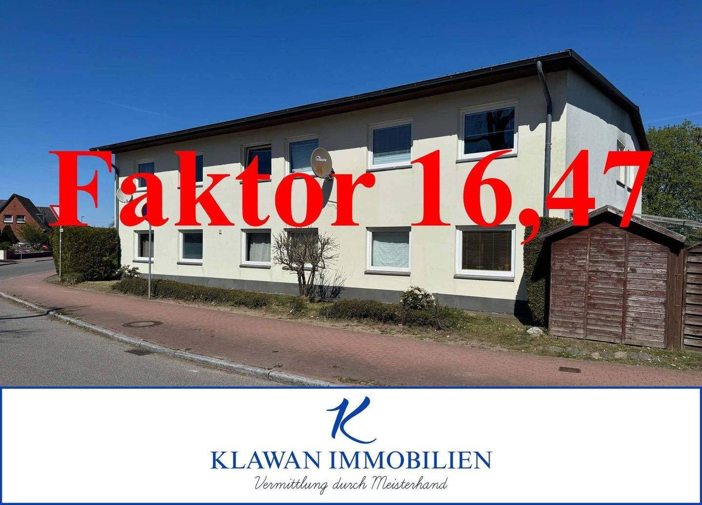 Faktor 16,47 – 6 Wohnungen mit PKW-Stellplätzen, 22965 Todendorf