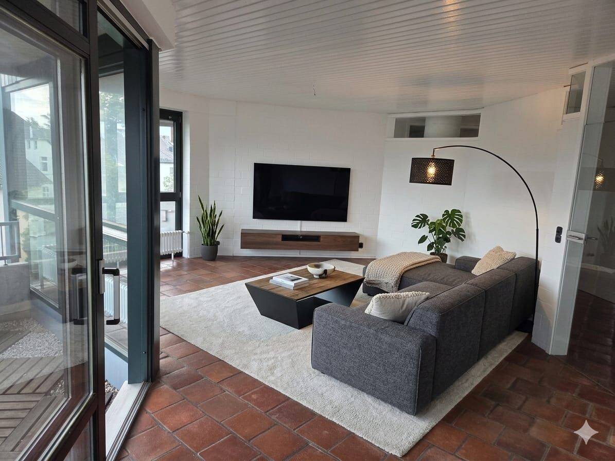 Lichtdurchflutete sanierte 4-Zimmer-Wohnung mit 2 Balkonen, 58509 Lüdenscheid