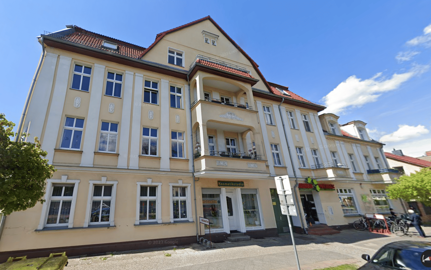 4-Zimmer-Altbauwohnung in Velten mit Balkon, Keller, Stellplatz, Gemeinschaftsgarten, 16727 Velten