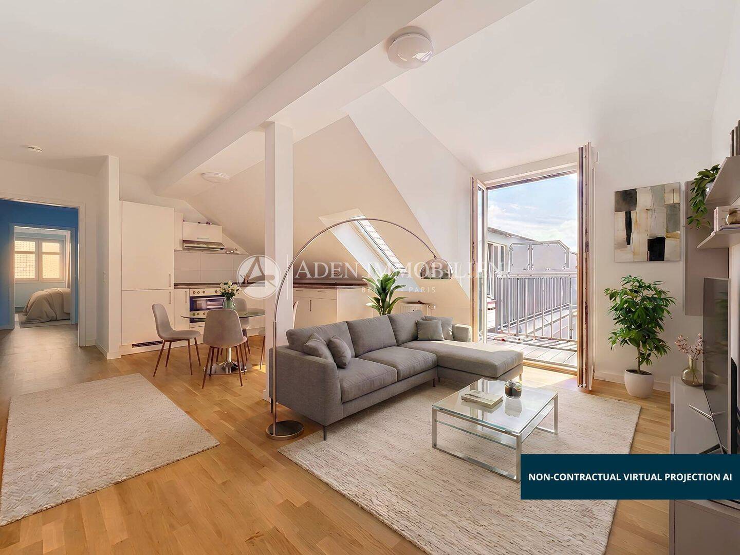 Stilvolle 3-Zimmer-Dachgeschosswohnung mit Terrasse in Top-Zustand, Johannisthal!, 12487 Berlin (Treptow-Köpenick)