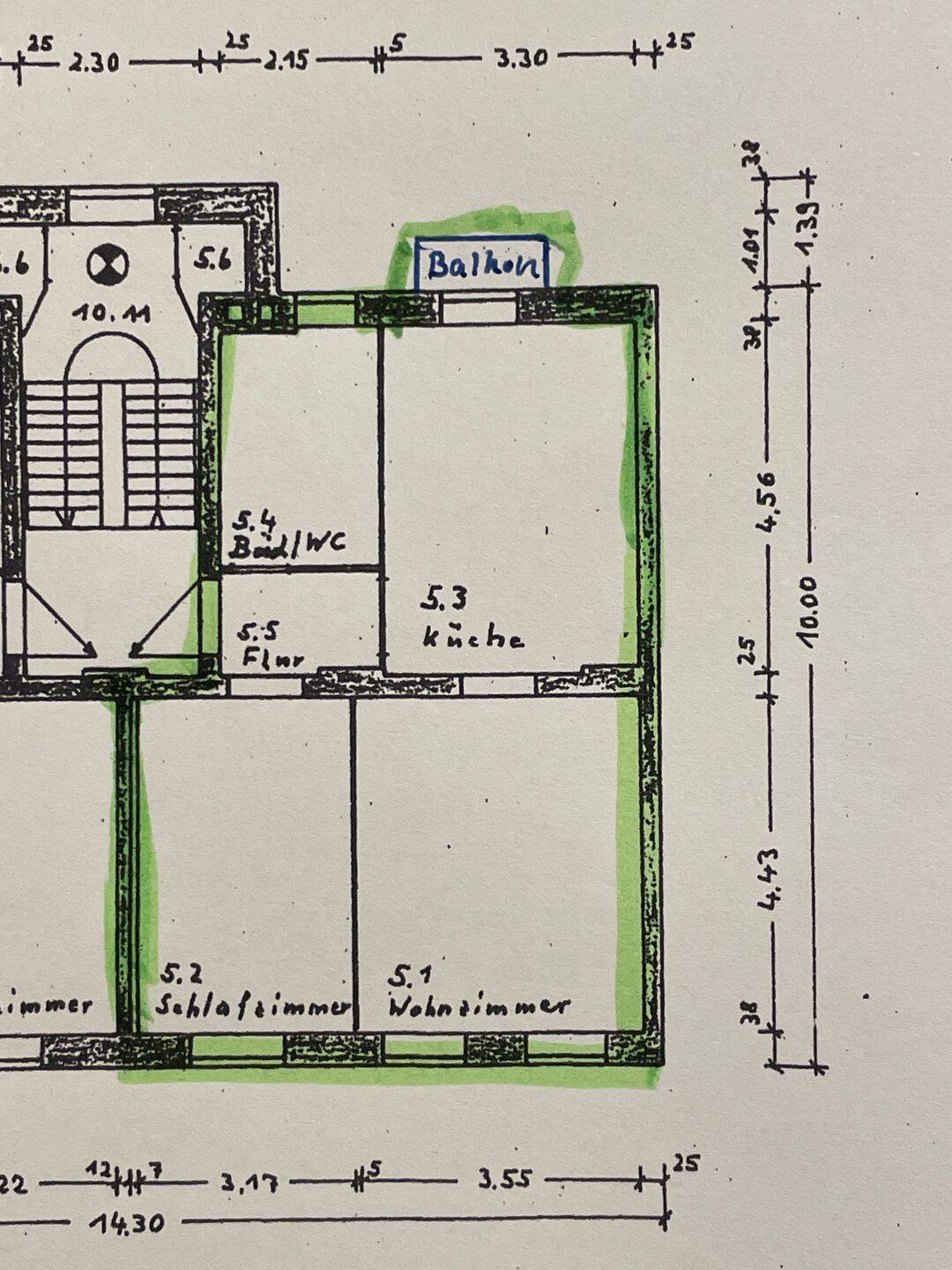 Schöne 2-Zimmer Altbauwohnung, 18057 Rostock (Gartenstadt/Stadtweide Hansaviertel Kröpeliner Tor-Vorstadt Stadtmitte)