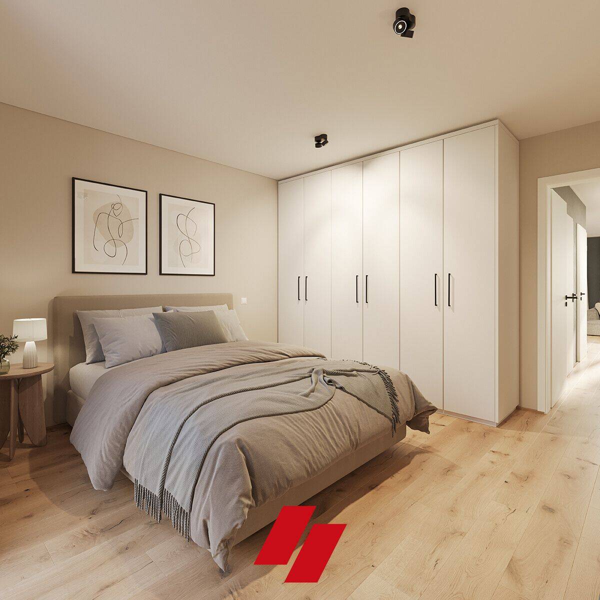 Neubau Erstbezug: Exklusive und hochwertig ausgestattete 3 Zimmer Wohnung im 3. OG in Haus B, 28207 Bremen (Hastedt)
