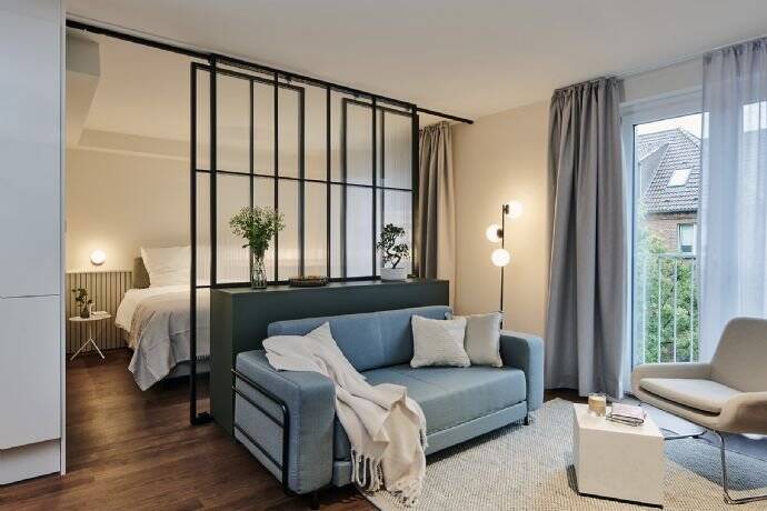HAVENS LIVING: Kategorie Spacious, 1,5 Zimmer vollmöbliertes Apartment Design ZEN, 22769 Hamburg (Altona)