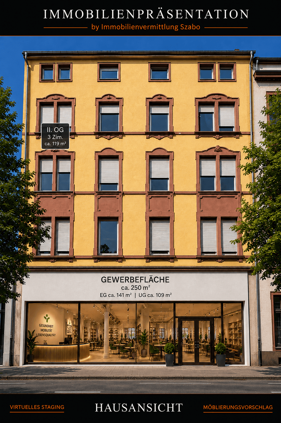 3-4 Zimmer *Maisonette 119 m²* Erstbezug nach Sanierung Nähe Marktplatz, 63065 Offenbach am Main (Offenbach am Main)