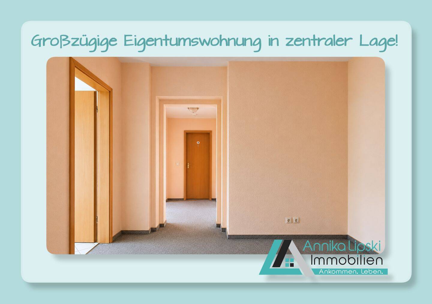 Uckermark – Großzügige Eigentumswohnung in zentraler Lage, 17268 Templin