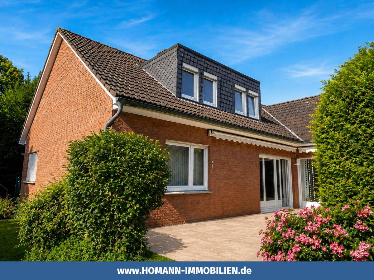 Großzügiges Einfamilienhaus mit weitläufigem Garten in begehrter Waldrandlage von Senden, 48308 Senden
