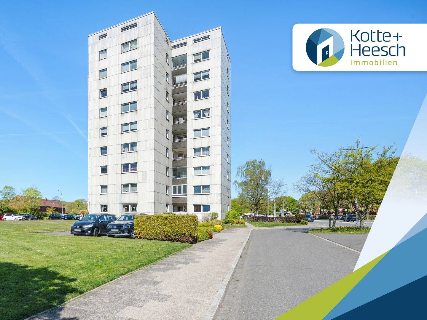 Attraktive 4 Zimmer ETW mit sonnigem Balkon, Weitblick und Aufzug, 24768 Rendsburg