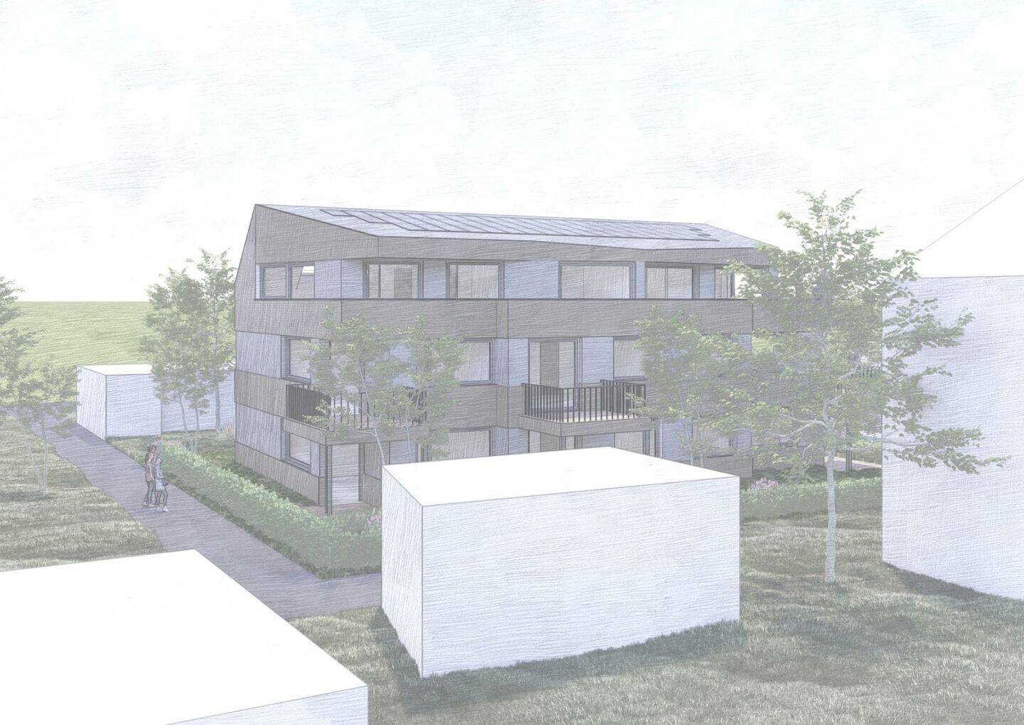 Neubau, Erstbezug! 3 Zimmer Whg, Radolfzell-Böhringen, mit Aufzug, 78315 Radolfzell am Bodensee