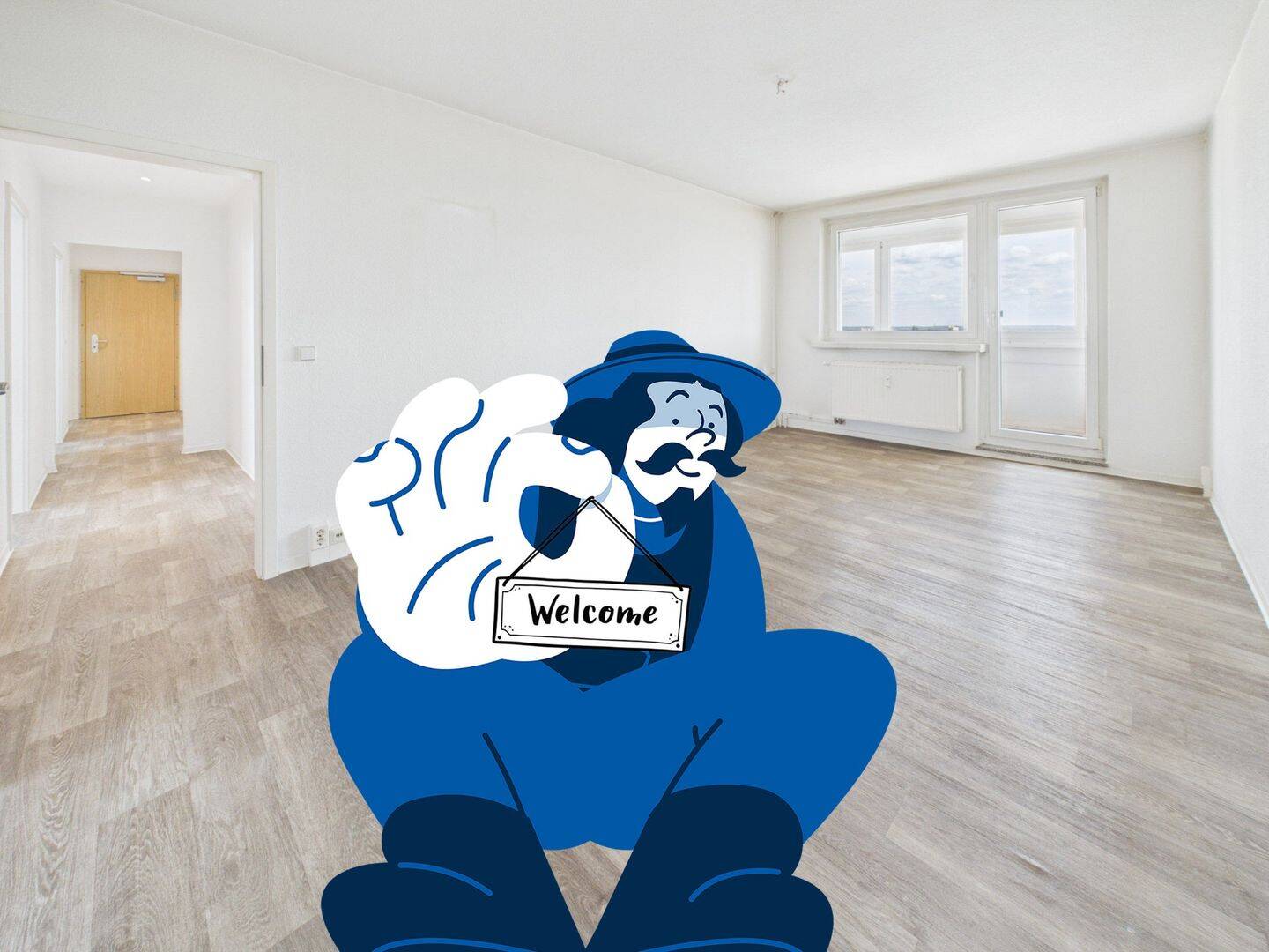 Hier geht`s hoch hinaus – Sonnige Aussichten für kleine Familie, 39124 Magdeburg (Neue Neustadt)