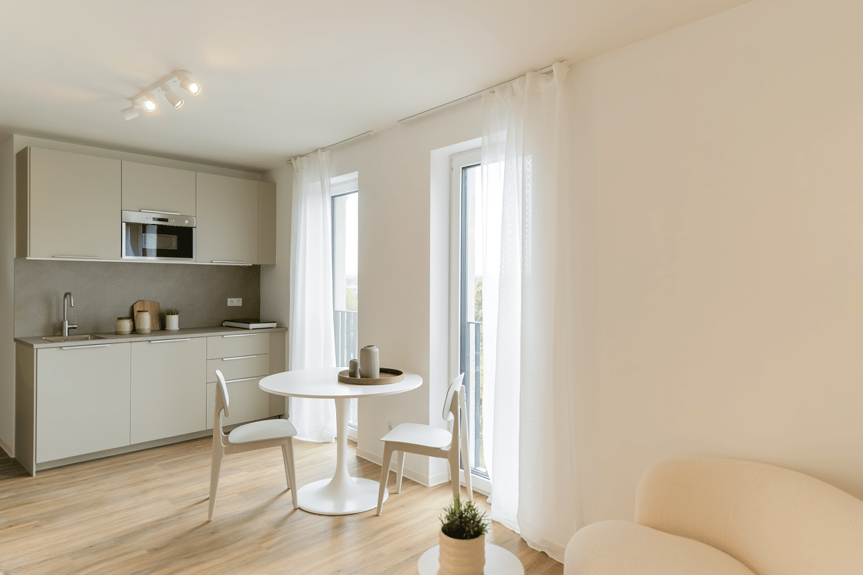Vollmöbliertes Stadt-Apartment (WE21) an der Alten Bastei | mit Balkon, in Uninähe!, 52062 Aachen