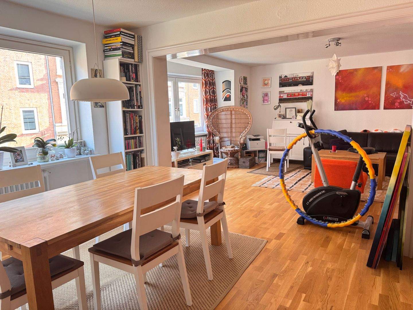 Zwischen Park und Wasser: helle 3-Zimmer-ETW in ruhiger Stadtlage, 24103 Kiel (Altstadt Damperhof Exerzierplatz Vorstadt)