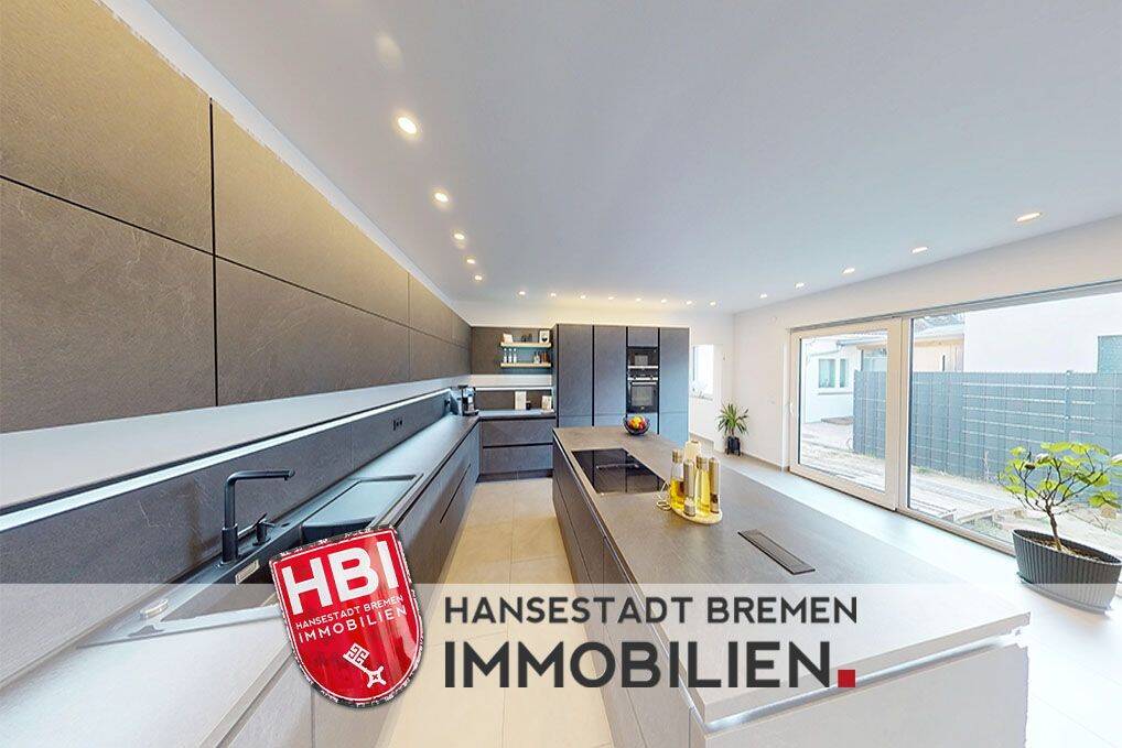 Hemelingen / Aufwendig sanierte Doppelhaushälfte mit neuwertigem Anbau und großem Garten, 28309 Bremen (Hemelingen Sebaldsbrück)